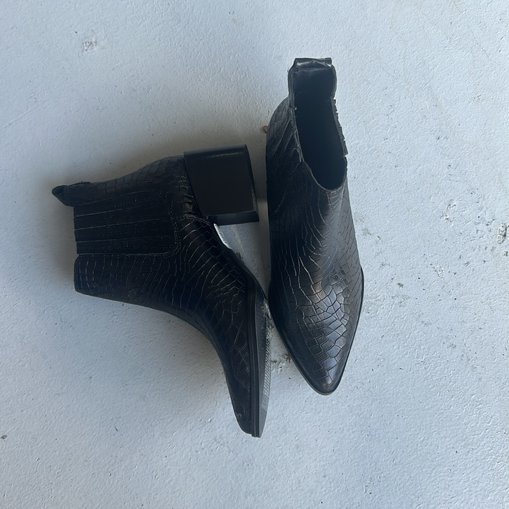 Leather Short Boots - Picture 2 of 2
